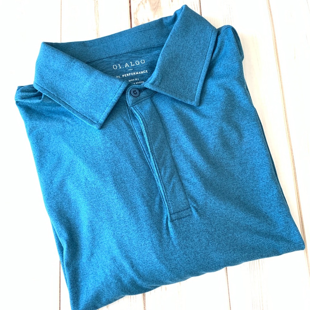 NWT 1. Algo Men’s Polo Shirt